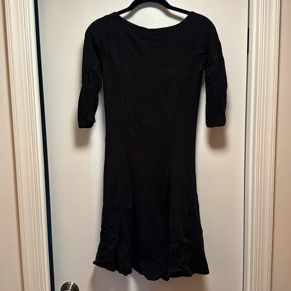 Black size 1 James Perse dress - Picture 3 of 3